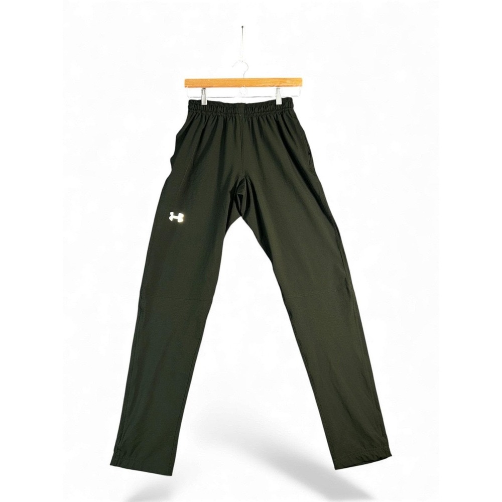 Under Armour Dark Green Track Pants Athletic Fit Size S